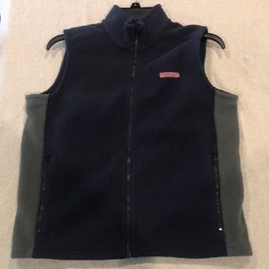 Boys navy vineyard vines vest